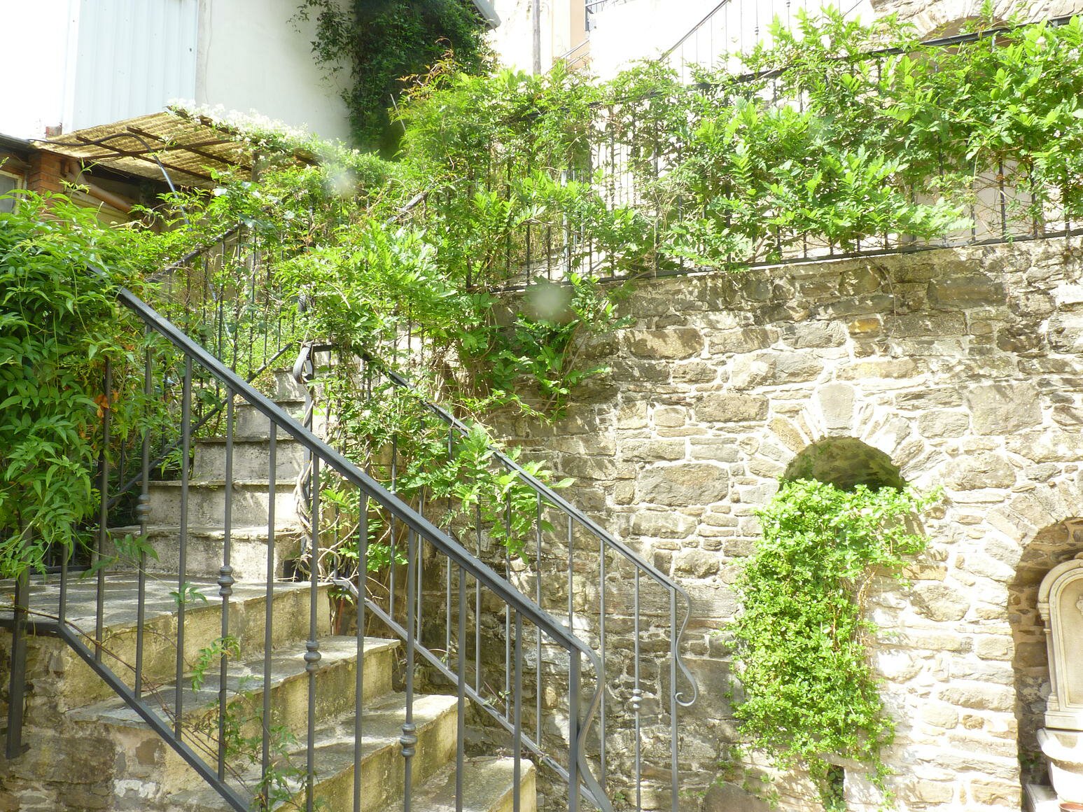 Dry Stone And Cement Walling